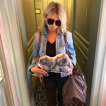 Bunny Custom Shaped Pillow