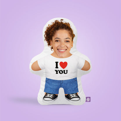 Personalized “I ❤️ YOU” Face Pillow
