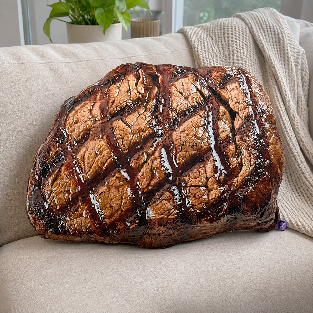 Almohada en Forma de Bistec