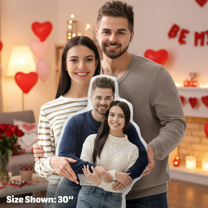 Custom Shaped Pillow For Valentine's Day