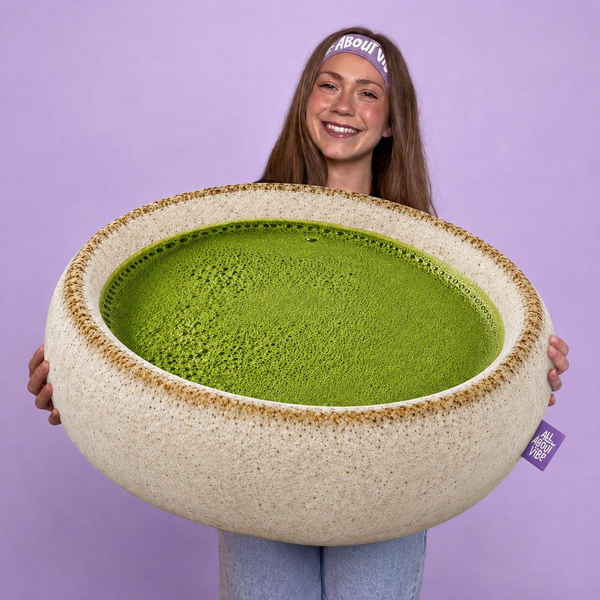 Large Matcha Pillow | All About Vibe (auction)