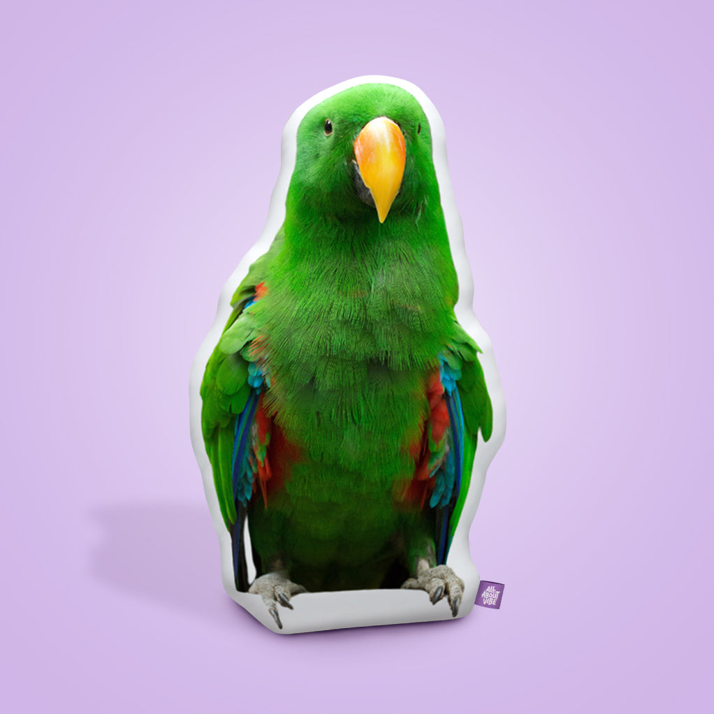 Parrot Custom Shaped Pillow