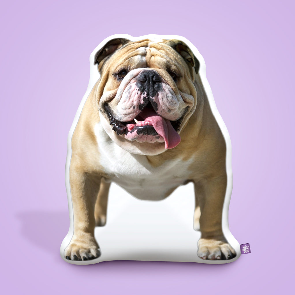 Bulldog Throw Pillows