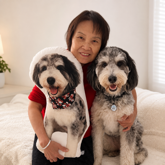 Custom Shaped Dog Pillow