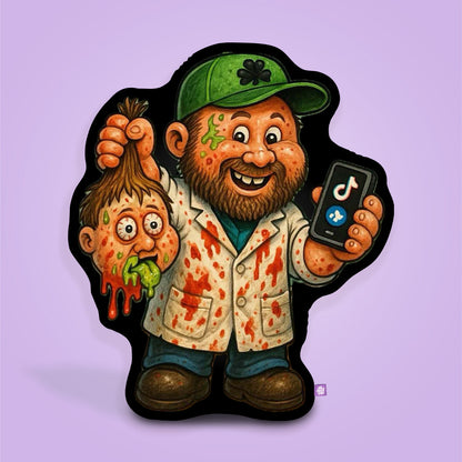 G-Dubya the Head Turner – Custom Shaped Pillow