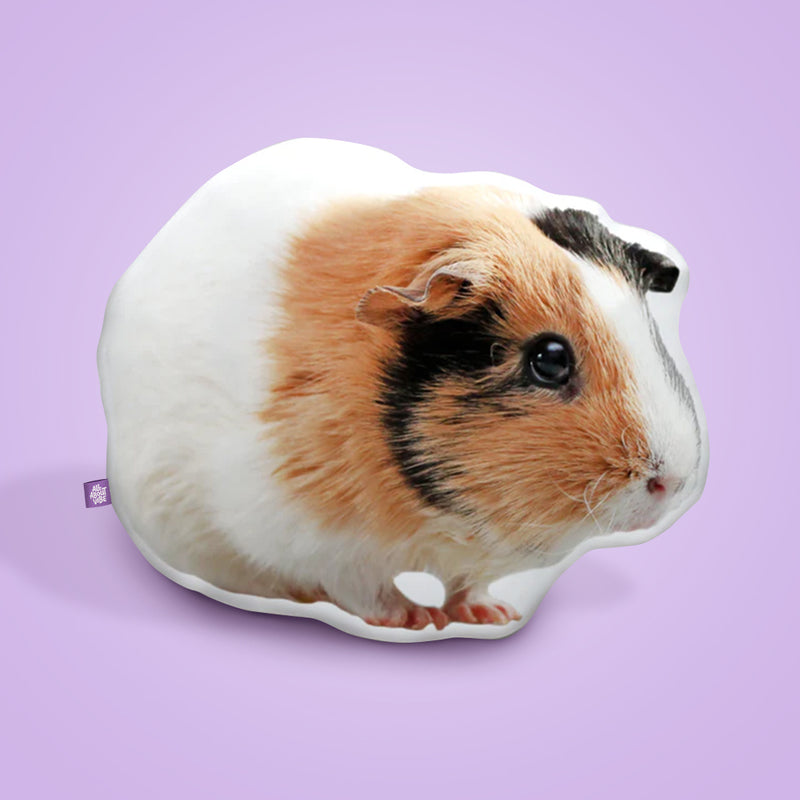 Guinea Pig Cuddly Low Maintenance Pets Guinea Pig Custom Shaped Pillow