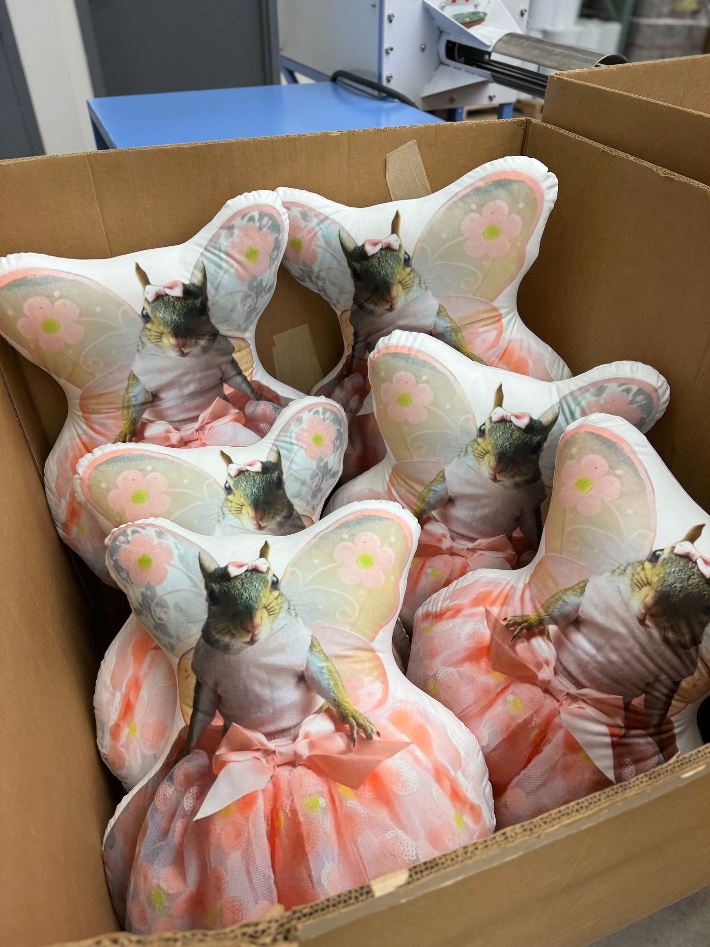 Momo the Squirrel Pillow