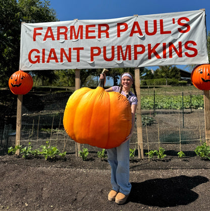 Large Pumpkin Pillow
