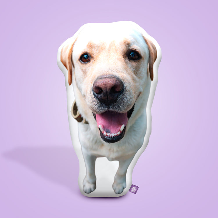Almohada Personalizada con Forma de Labrador Retriever