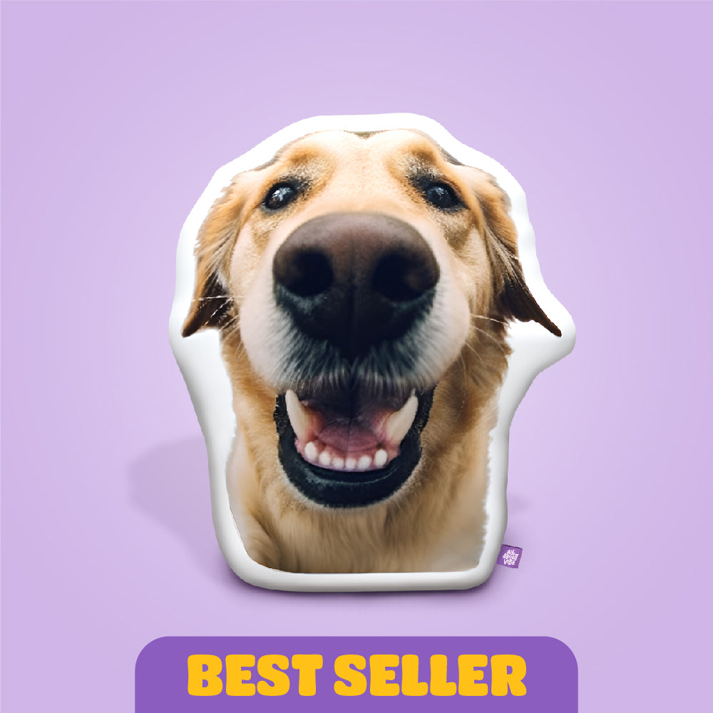 Custom Shaped Dog Pillow