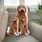 Personalized Goldendoodle Pillow