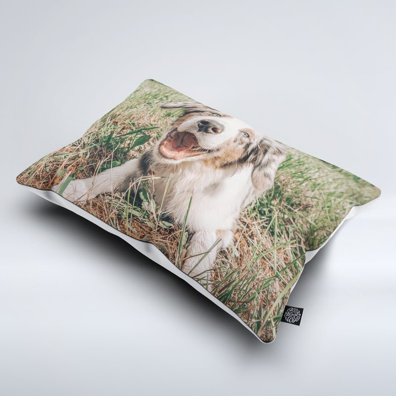 Custom Pet Bed Pillow All About Vibe