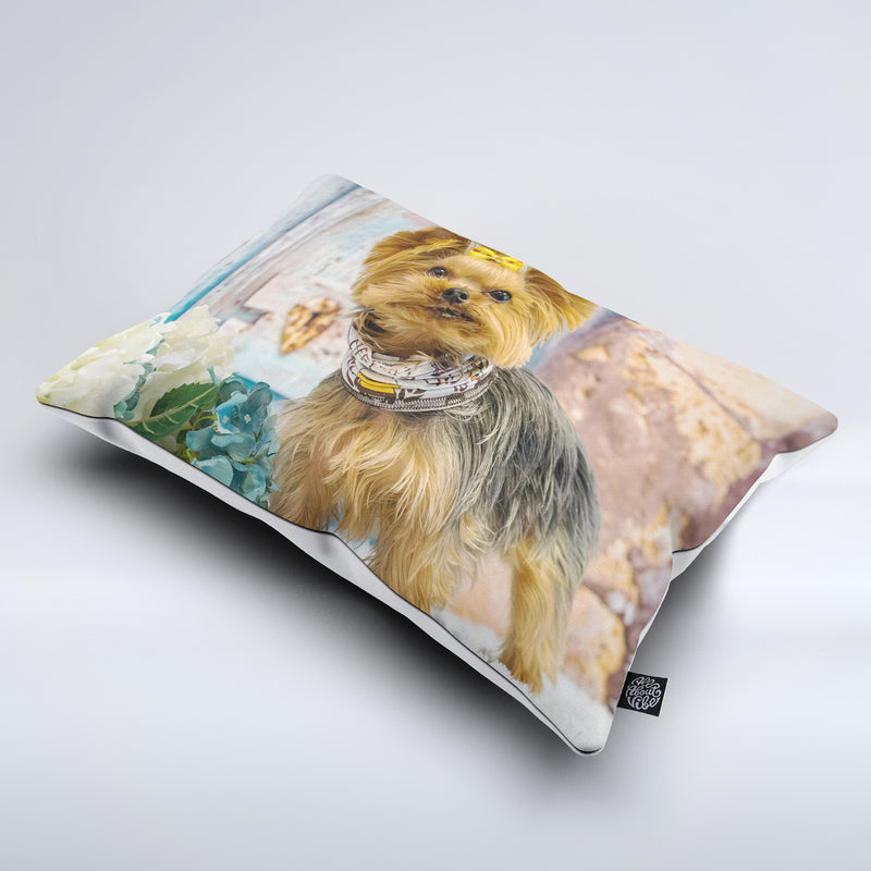 Custom Pet Bed Pillow All About Vibe