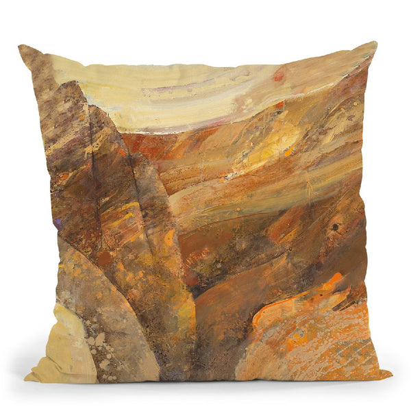 Canyon Vii Crop Throw Pillow By Albena Hristova