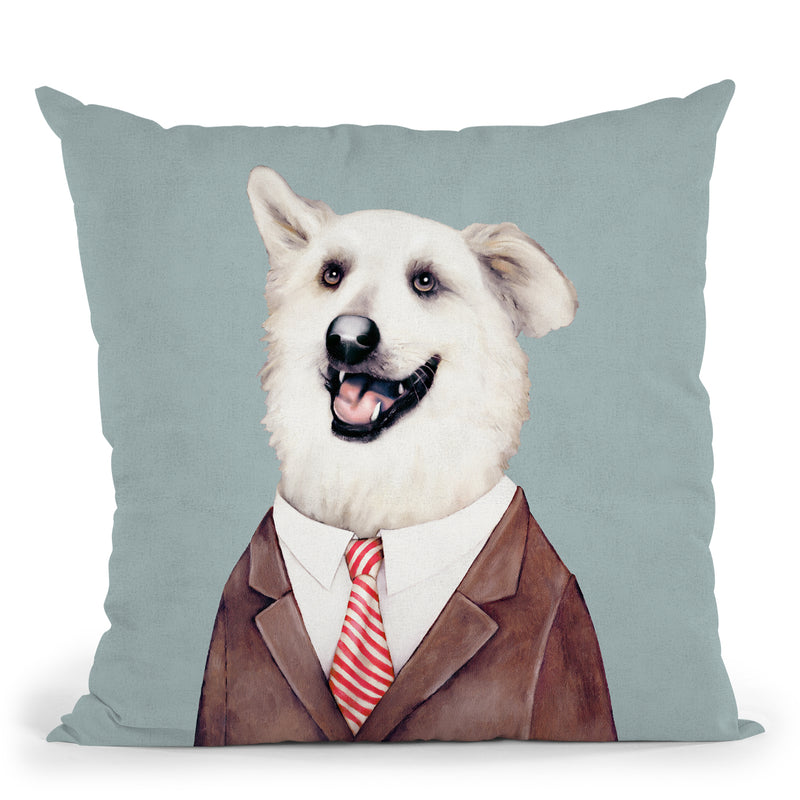 Labrador Throw Pillow By Animal Crew