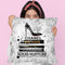 Bookstackoes Gray V Throw Pillow By Amanda Greenwood