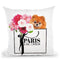 Shopping Bag Pomeranian Throw Pillow By Amanda Greenwood