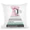 Baking Books In Grey And Teal Pink Mixer Throw Pillow By Amanda Greenwood