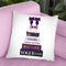 Tall Purple And Blush With Bow Shoes Throw Pillow By Amanda Greenwood
