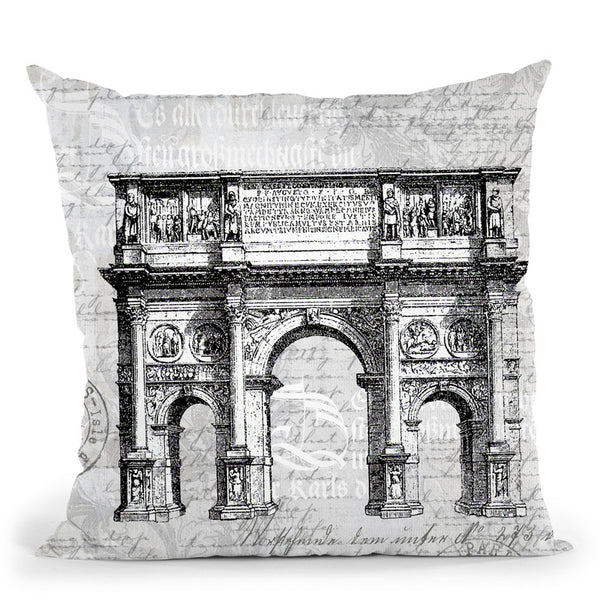 Baroque Black Throw Pillow By Andrea Haase