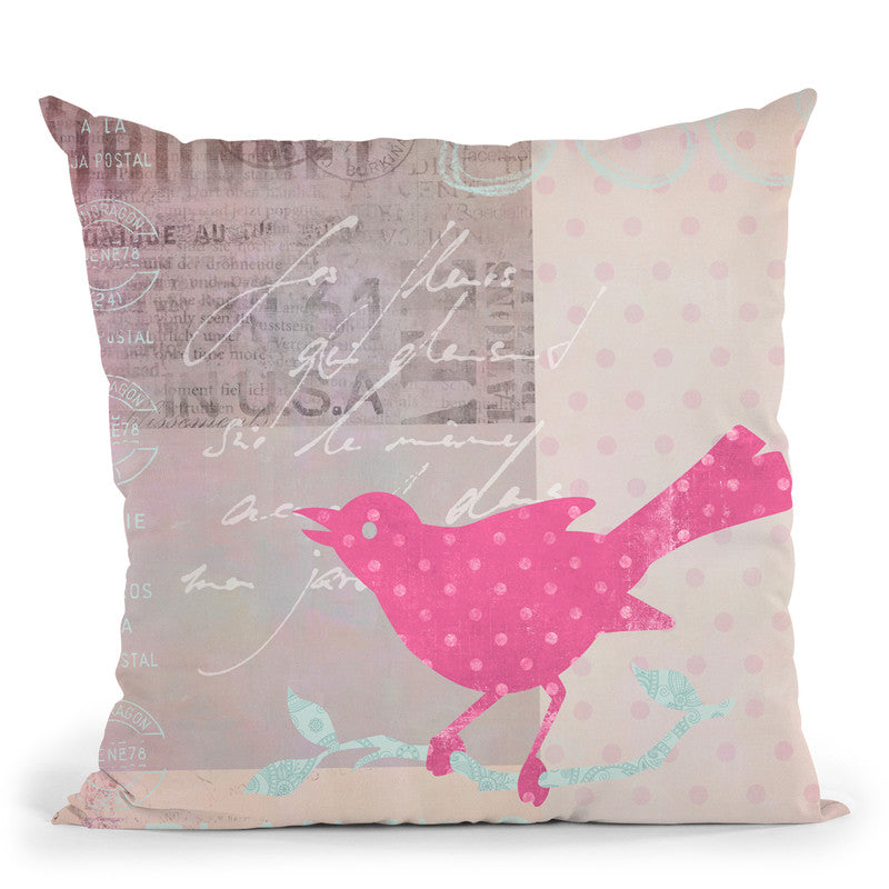 Birdie Throw Pillow By Andrea Haase