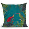 Birds Of Paradise Iv Throw Pillow By Andrea Haase