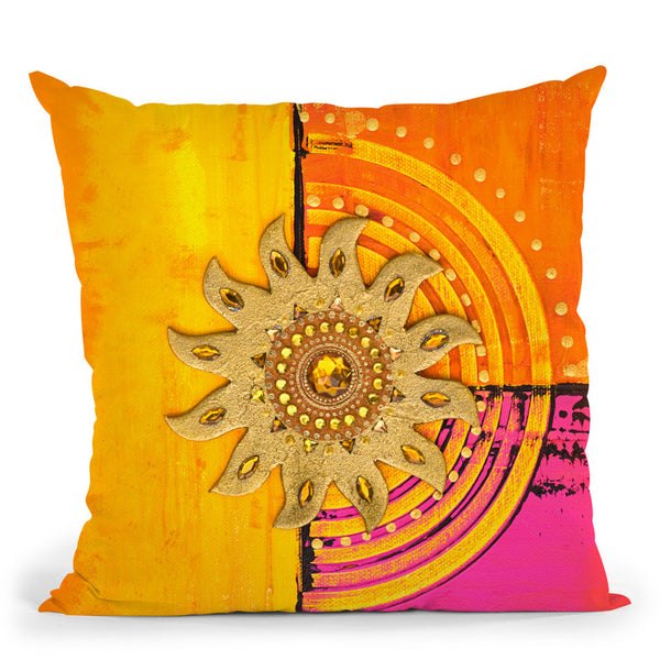 Bright Sunlight Throw Pillow By Andrea Haase