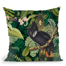 Cockatoos Jungle Joy Throw Pillow By Andrea Haase