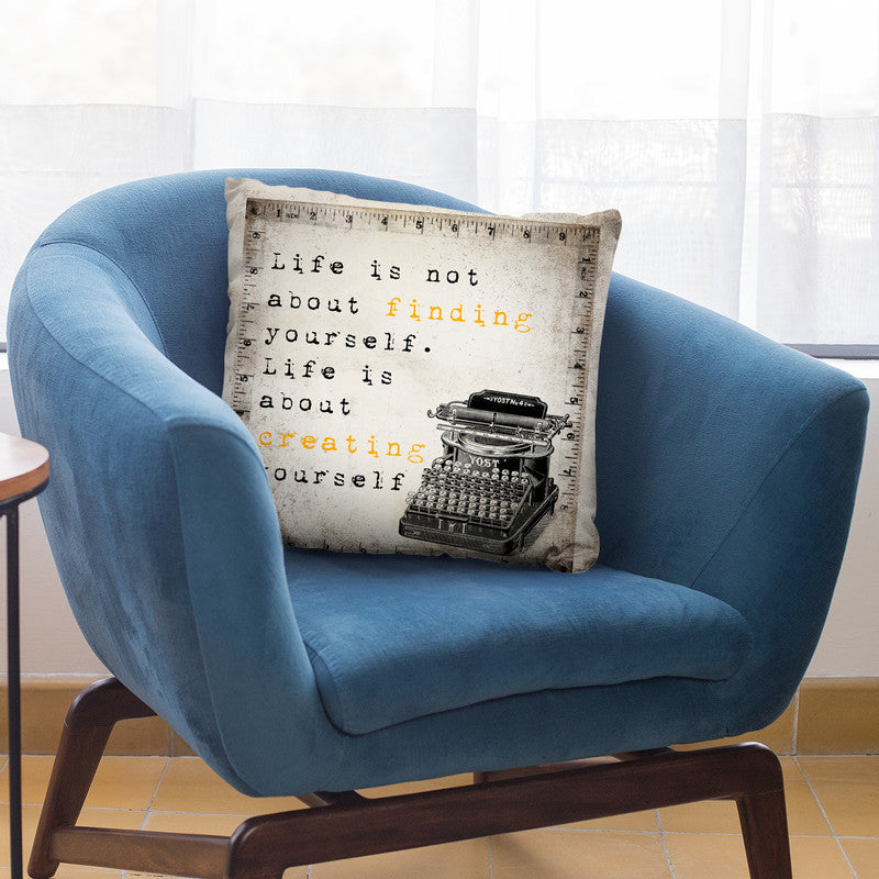 Creating Yourself Throw Pillow By Andrea Haase