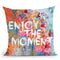 Enjoy The Moment Throw Pillow By Andrea Haase