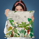 Exotic Birds Journey Throw Pillow By Andrea Haase