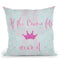 If The Crown Fits Ii Throw Pillow By Andrea Haase