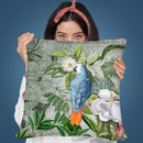 Kingdom Of Birds Throw Pillow By Andrea Haase