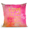 Love Is Throw Pillow By Andrea Haase