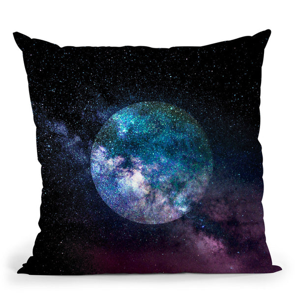 Magic Moon Quer Throw Pillow By Andrea Haase