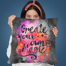 Magic Throw Pillow By Andrea Haase