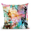 New York City Throw Pillow By Andrea Haase