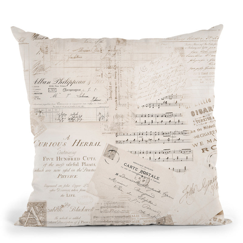 Nostalgic Kitsch Throw Pillow By Andrea Haase
