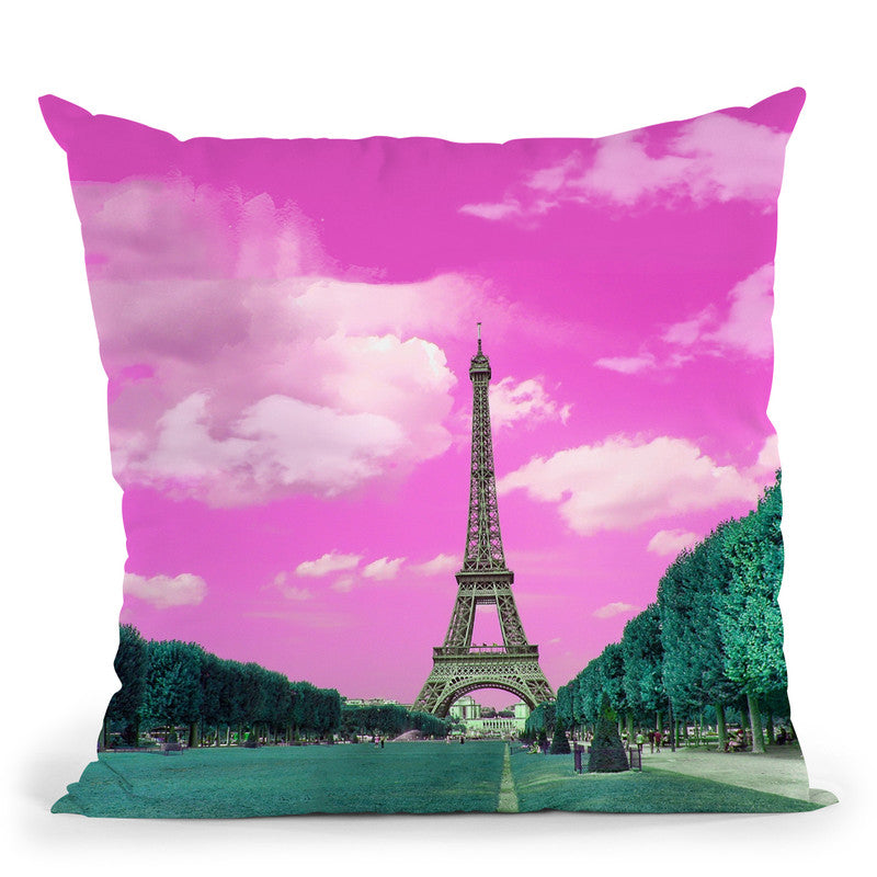 Paris Sky Throw Pillow By Andrea Haase