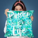 Passion For Life Throw Pillow By Andrea Haase
