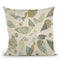 Patchwork Autumn Leaf Throw Pillow By Andrea Haase