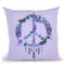 Peace Dreamcatcher Throw Pillow By Andrea Haase