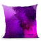 Purple Girl Throw Pillow By Andrea Haase