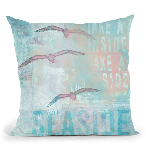 Seaside Throw Pillow By Andrea Haase