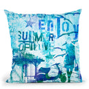 Summer Of Love I Throw Pillow By Andrea Haase