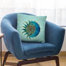 Sun Moon Celestial Square Throw Pillow By Andrea Haase
