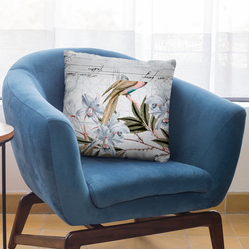 The Birds Voyage Of Discovery Iii Throw Pillow By Andrea Haase