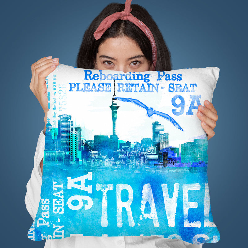 Travel Throw Pillow By Andrea Haase
