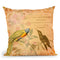 Tropical Birds Throw Pillow By Andrea Haase