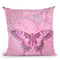 Vintage Butterfly Iv Throw Pillow By Andrea Haase